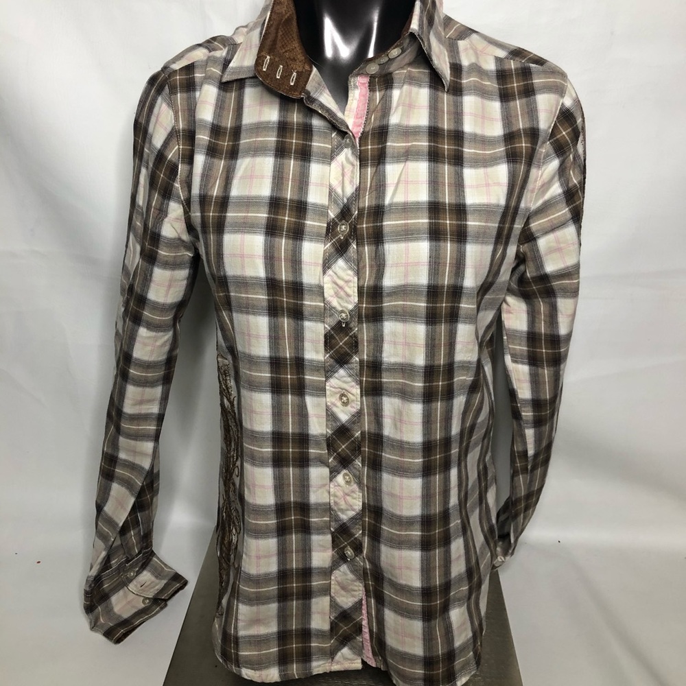 ER Womens Button Up Shirt